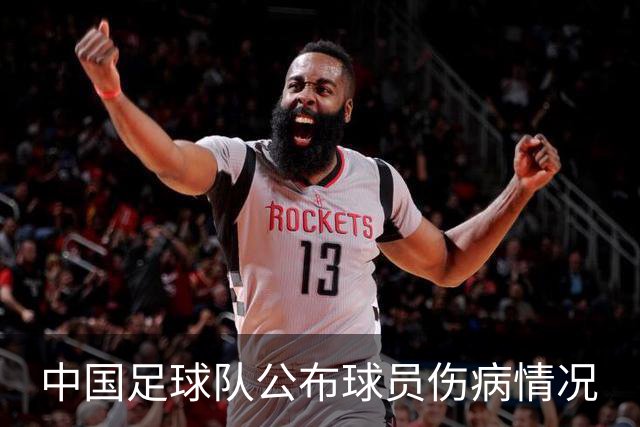中国足球队公布球员伤病情况